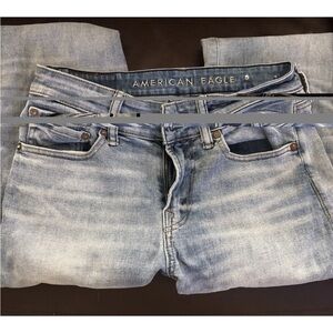 American Eagle Outfitters Men's Light Blue Bootcut Jeans